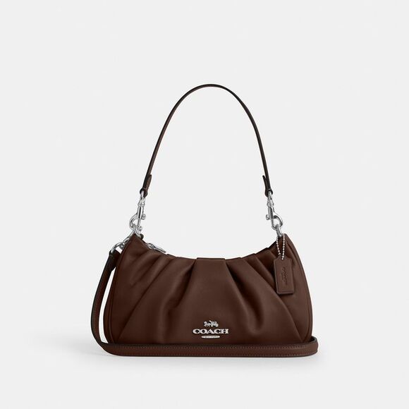 NWT Coach Outlet Teri Shoulder Bag  Ruching - Picture 1 of 6